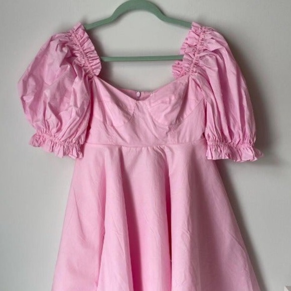 Beautiful Selkie Pink Cotton Parliament Dress!! 5X NWT! Smoke and Pet Free Home! - Picture 1 of 5